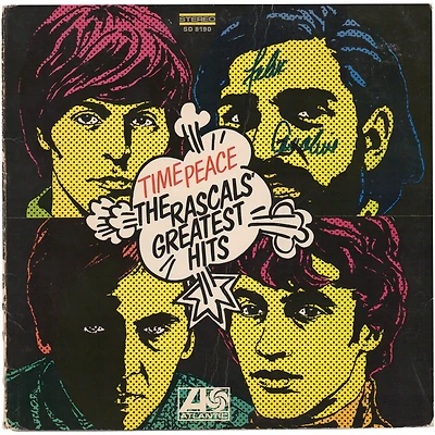 Felix Cavaliere Autographed The Rascals Time Peace Album - JSA