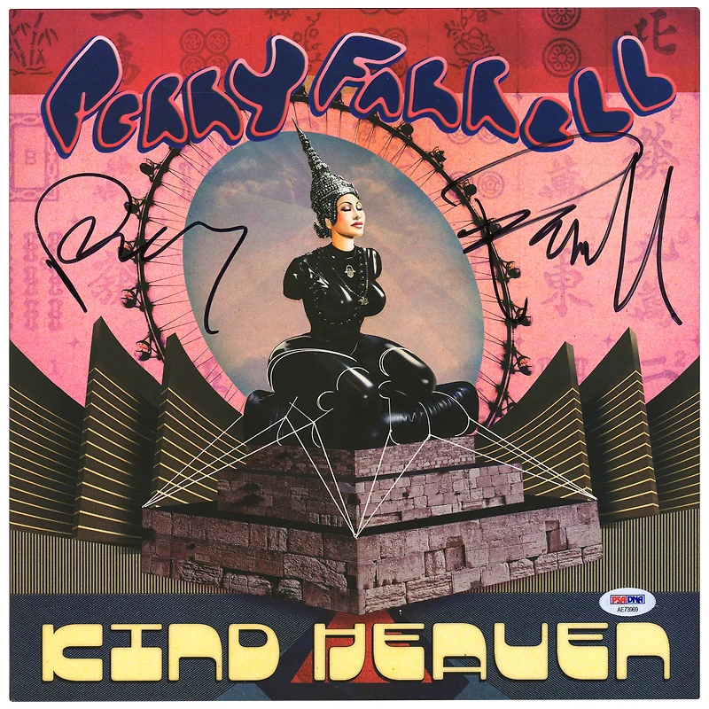 Perry Farrell Autographed Kind Heaven Album - PSA