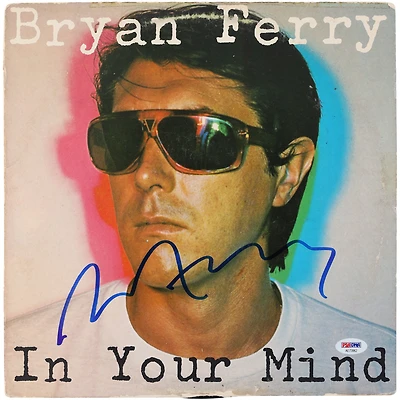 Bryan Ferry Autographed In Your Mind Album - PSA