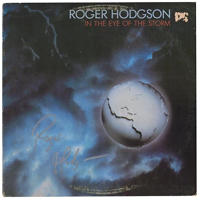 Roger Hodgson Autographed In The Eye Of The Storm Album - JSA
