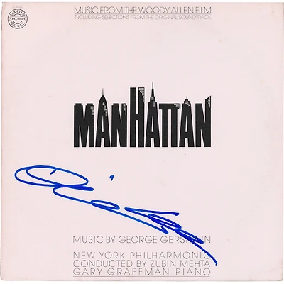 Diane Keaton Autographed Manhattan Film Album - JSA