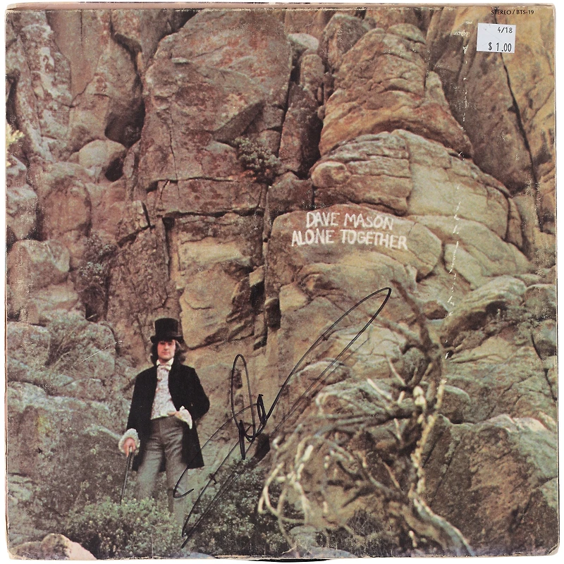 Dave Mason Autographed Alone Together Album - BAS