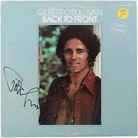 Gilbert O'Sullivan Autographed Back to Front Album - BAS