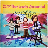 The Lovin' Spoonful Autographed The Very Best Of Album with 4 Signatures - BAS