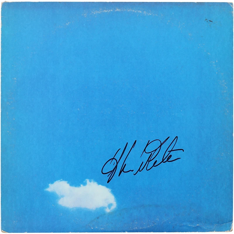 Alan White Autographed The Plastic Ono Band Live Peace In Toronto 1969 Album - BAS