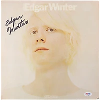 Edgar Winter Autographed Entrance Album - PSA