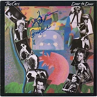 David Robinson & Greg Hawkes Autographed The Cars Door to Door Album Cover - PSA
