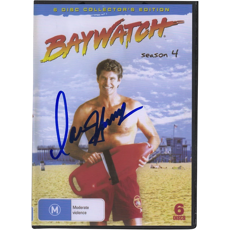 David Hasselhoff Autographed Baywatch Season DVD Set