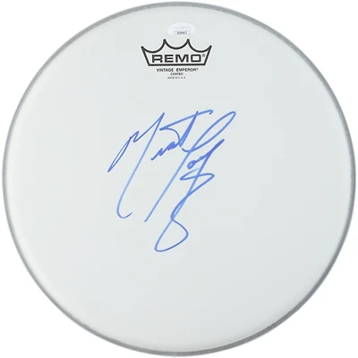 Meat Loaf Autographed Remora Drumhead - JSA
