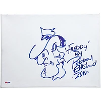 Robert Englund Autographed Nightmare on Elm Street 8" x 10" Canvas with "Freddy" Inscription - PSA
