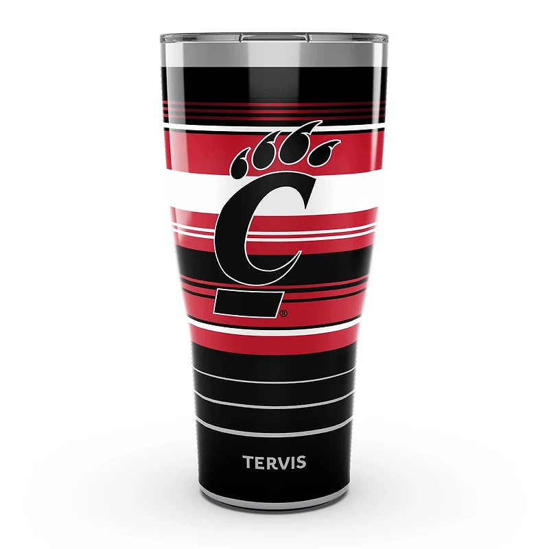 Tervis  Cincinnati Bearcats 30oz. Hype Stripes Stainless Steel Tumbler