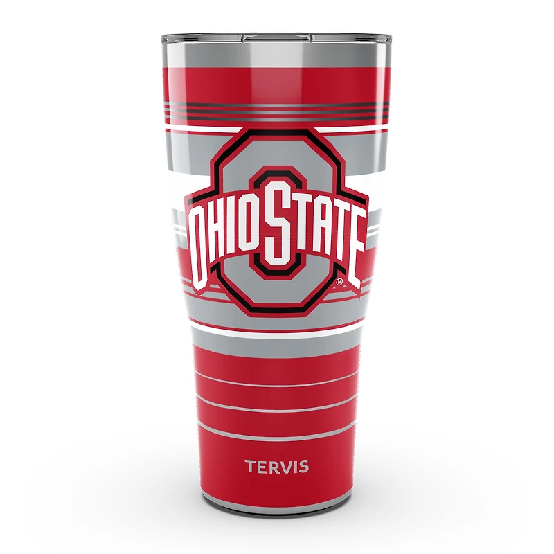 Tervis  Ohio State Buckeyes 30oz. Hype Stripes Stainless Steel Tumbler