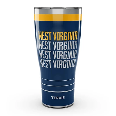 Tervis  West Virginia Mountaineers 30oz. Reverb Stainless Steel Tumbler