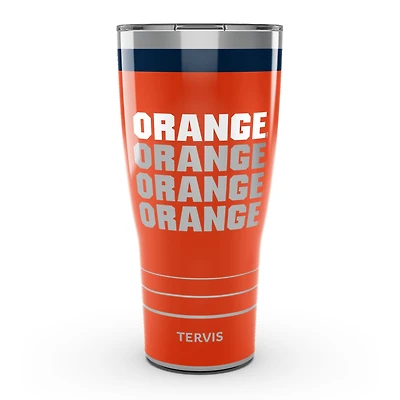 Tervis  Syracuse Orange 30oz. Reverb Stainless Steel Tumbler