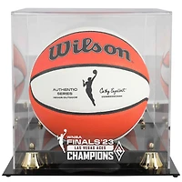 Las Vegas Aces 2023 WNBA Finals Champions Golden Classic Basketball Display Case