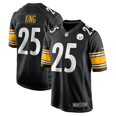 Men's Nike Desmond King  Black Pittsburgh Steelers  Game Jersey