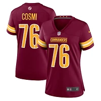 Women's Nike Sam Cosmi  Burgundy Washington Commanders  Game Jersey