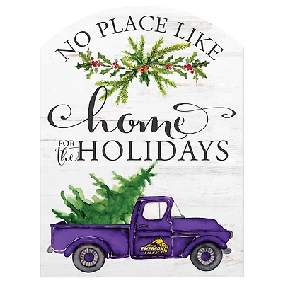 Emerson College Lions 16'' x 22'' Holiday Marquee Sign