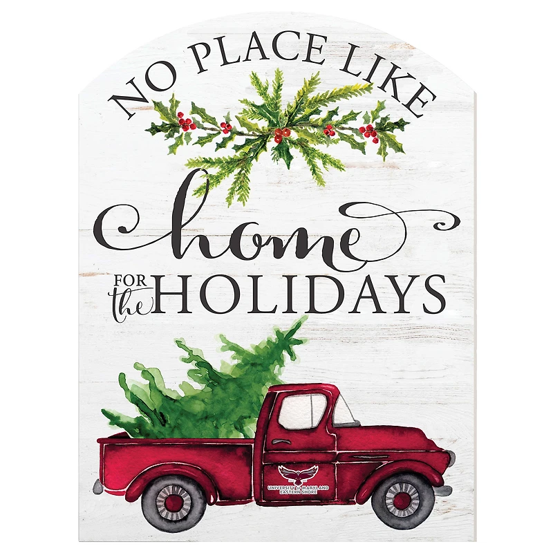 Maryland Eastern Shore Hawks 16'' x 22'' Holiday Marquee Sign