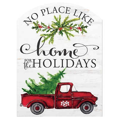 New Mexico Lobos 16'' x 22'' Holiday Marquee Sign