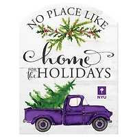 NYU Violets 16'' x 22'' Holiday Marquee Sign