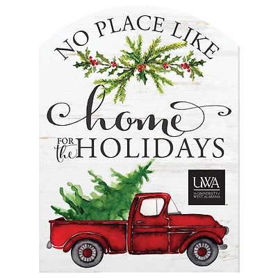 West Alabama Tigers 16'' x 22'' Holiday Marquee Sign