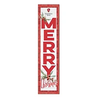 Cal State Stanislaus Warriors 12'' x 48'' Outdoor Merry Christmas Leaner