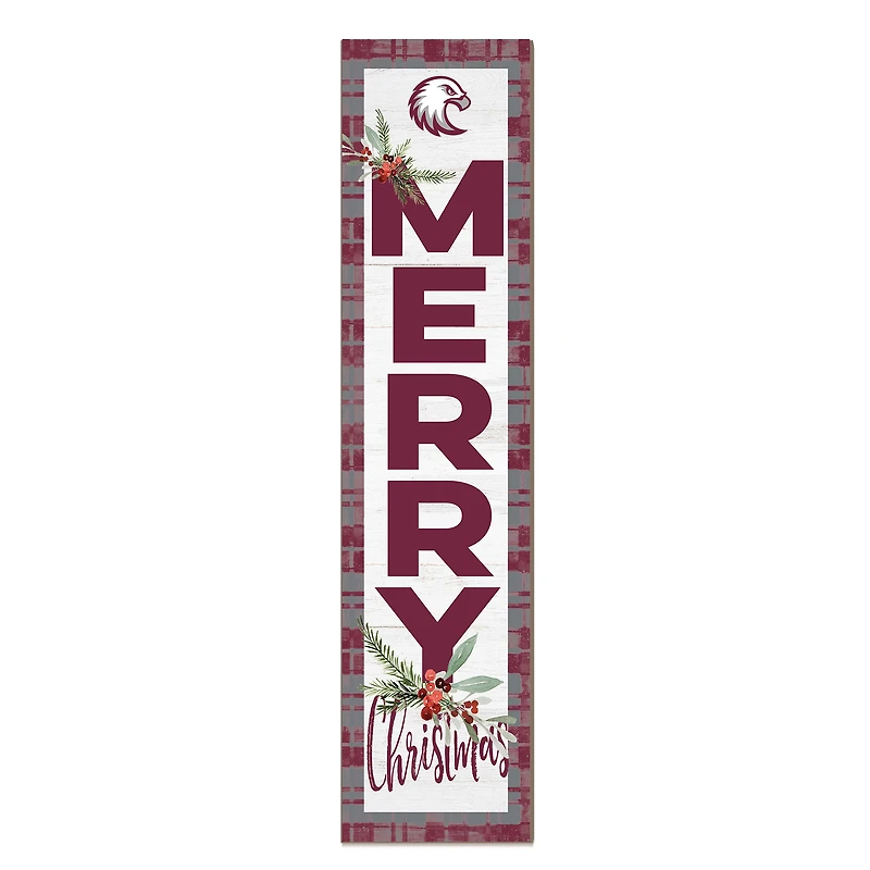 Augsburg Auggies 12'' x 48'' Outdoor Merry Christmas Leaner