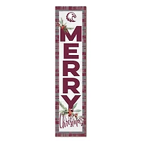 Augsburg Auggies 12'' x 48'' Outdoor Merry Christmas Leaner