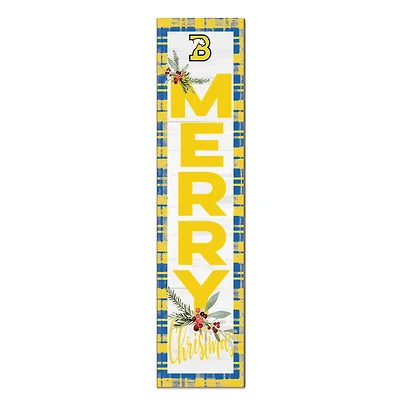 Birmingham-Southern Panthers 12'' x 48'' Outdoor Merry Christmas Leaner