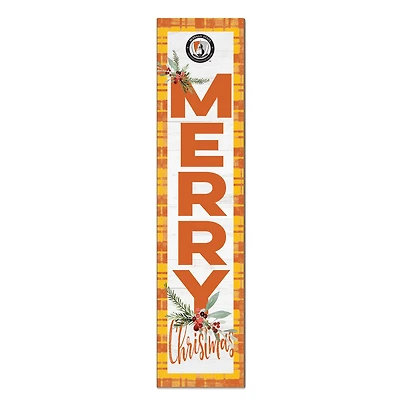 Buffalo State Bengals 12'' x 48'' Outdoor Merry Christmas Leaner