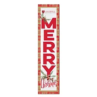Caldwell Cougars 12'' x 48'' Outdoor Merry Christmas Leaner