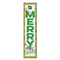 Belhaven Blazers 12'' x 48'' Outdoor Merry Christmas Leaner