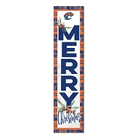 Clayton State Lakers 12'' x 48'' Outdoor Merry Christmas Leaner