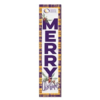 CCD CityHawks 12'' x 48'' Outdoor Merry Christmas Leaner