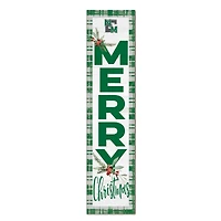 Eastern New Mexico Greyhounds 12'' x 48'' Outdoor Merry Christmas Leaner