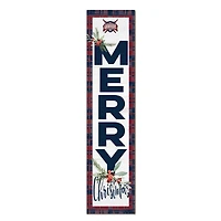 Eastern Connecticut State Warriors 12'' x 48'' Outdoor Merry Christmas Leaner