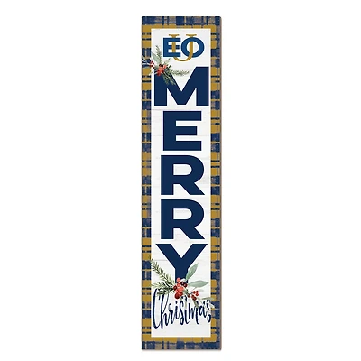 Eastern Oregon Mountaineers 12'' x 48'' Outdoor Merry Christmas Leaner