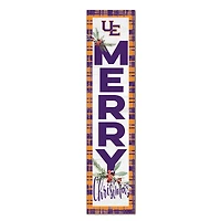 Evansville Purple Aces 12'' x 48'' Outdoor Merry Christmas Leaner