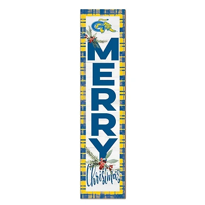 SUNY Genesee Community College 12'' x 48'' Outdoor Merry Christmas Leaner