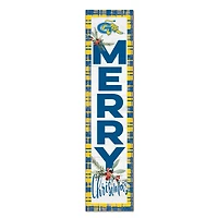 SUNY Genesee Community College 12'' x 48'' Outdoor Merry Christmas Leaner