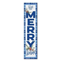 Franklin & Marshall Diplomats 12'' x 48'' Outdoor Merry Christmas Leaner