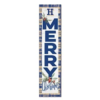 Hamilton Continentals 12'' x 48'' Outdoor Merry Christmas Leaner