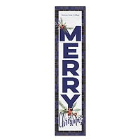 Granite State College 12'' x 48'' Outdoor Merry Christmas Leaner