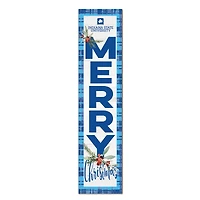 Indiana State Sycamores 12'' x 48'' Outdoor Merry Christmas Leaner