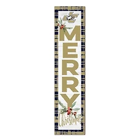 Juniata Eagles 12'' x 48'' Outdoor Merry Christmas Leaner