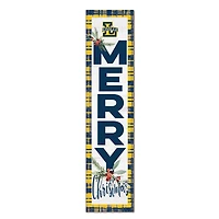 La Salle Explorers 12'' x 48'' Outdoor Merry Christmas Leaner