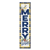 Lake Superior State Lakers 12'' x 48'' Outdoor Merry Christmas Leaner