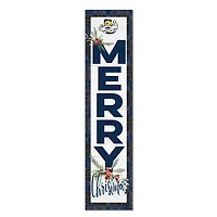 Lebanon Valley College 12'' x 48'' Outdoor Merry Christmas Leaner