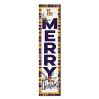 Lipscomb Bisons 12'' x 48'' Outdoor Merry Christmas Leaner
